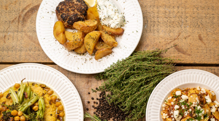 Kouzina tem pratos de estilo mediterrâneo para o verão 2026 para veganos e veggies